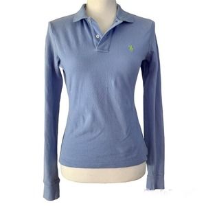Ralph Lauren Lt. Blue Skinny Polo, Size S, GUC